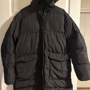 Quince Black Puffer Jacket